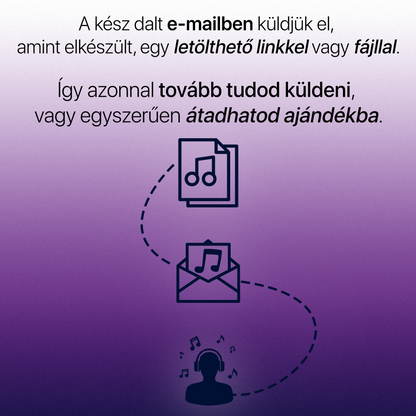 Dal+ | Személyre szabott dal ajándékba